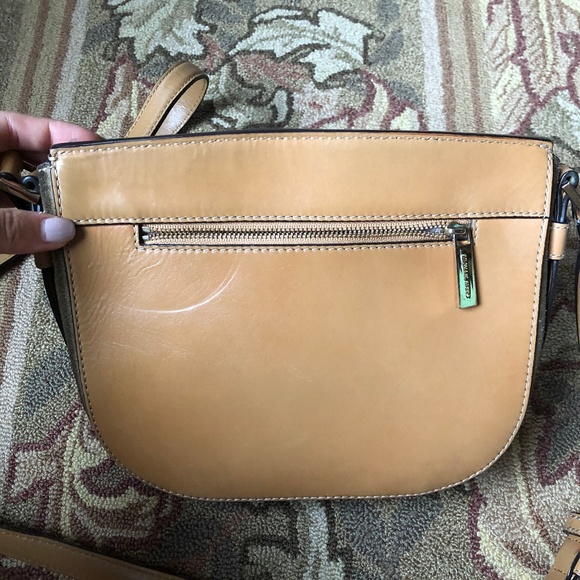 Michael Kors Leather and Suede Saddle Bag - Picture 3 of 6